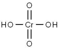 Chromic acid Struktur