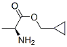 L-Alanine, cyclopropylmethyl ester (9CI) Struktur