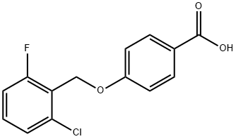 4-[(2-chloro-6-fluorobenzyl)oxy]benzoic acid