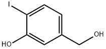 3-HYDROXY-4-IODOBENZYL ALCOHOL Structure