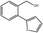 (2-(噻吩-2-基)苯基)甲醇 结构式