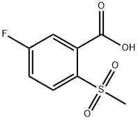 5-FLUORO-2-(METHYLSULFONYL)BENZOICACID
 price.