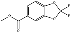 methyl 2,2-difluorobenzo[d][1,3]dioxole-5-carboxylate Struktur