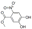 Benzoic acid, 4,5-dihydroxy-2-nitro-, methyl ester (9CI) Structure