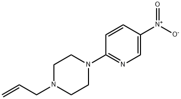 1-Allyl-4-(5-nitropyridin-2-yl)piperazine Structure