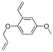 Benzene, 2-ethenyl-4-methoxy-1-(2-propenyloxy)- (9CI)|