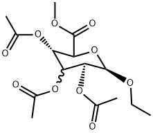 (2-Ethyl 2,3,4-Tri-O-acetyl--D-glucopyranoside) Uronate Struktur