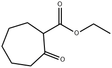 2-オキソシクロヘプタンカルボン酸エチル 化学構造式