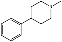 1-methyl-4-phenyl-piperidine Structure