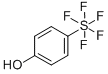 4-(PENTAFLUOROSULFANYL)PHENOL Struktur