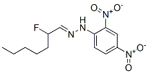 Heptanal, 2-fluoro-, (2,4-dinitrophenyl)hydrazone Structure