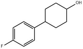 4-(4-FLUORO-PHENYL)-CYCLOHEXANOL Struktur