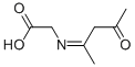 Glycine, N-(1-methyl-3-oxobutylidene)- (9CI) Structure