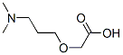 Acetic acid, [3-(dimethylamino)propoxy]- (9CI) Structure
