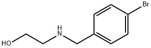 2-[(4-BROMOBENZYL)AMINO]ETHANOL HYDROCHLORIDE Struktur