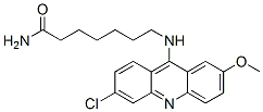 77420-93-0 Heptanamide, 7-((6-chloro-2-methoxy-9-acridinyl)amino)-