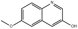 6-甲氧基-3-喹啉醇 结构式