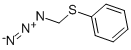 AZIDOMETHYL PHENYL SULFIDE Structure