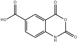 2,4-二氧代-2,4-二氢-1H-苯并[1,3]恶嗪-6-羧酸, 77423-13-3, 结构式