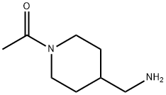1-乙酰基-4-哌啶甲胺, 77445-06-8, 结构式