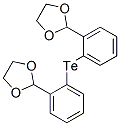 2,2'-[Tellurobis(2,1-phenylene)]bis(1,3-dioxolane) Struktur