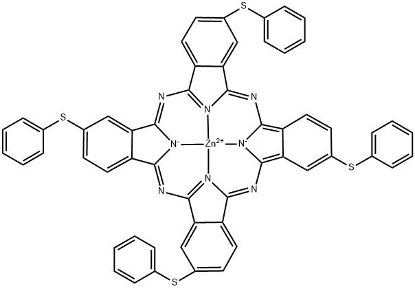 ZINC 2 9 16 23-TETRAKIS(PHENYLTHIO)-29H&|2.,9,16,23-四(苯基硫醇)-29H,31H-酞菁锌