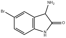 3-Amino-5-bromoindolin-2-one Struktur