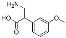Benzeneacetic acid, alpha-(aminomethyl)-3-methoxy- (9CI) 结构式