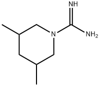 1-Piperidinecarboximidamide,3,5-dimethyl- Struktur