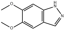 5,6-二甲氧基-1H-吲唑, 7746-30-7, 结构式