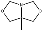 四氢-7A-甲基-1H-恶唑并[3,4-C]-恶唑,7747-34-4,结构式