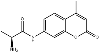 7-(L-アラニルアミノ)-4-メチルクマリン 化学構造式