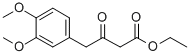 4-(3,4-DIMETHOXY-PHENYL)-3-OXO-BUTYRIC ACID ETHYL ESTER Structure