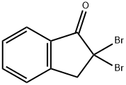 2,2-二溴-1-茚酮, 7749-02-2, 结构式