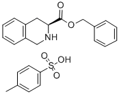 Benzyl (S)-(-)-1,2,3,4-tetrahydro-3-isoquinolinecarboxylate p-toluenesulfonic acid salt Struktur