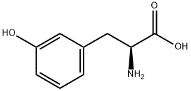 DL-m-チロシン 化学構造式