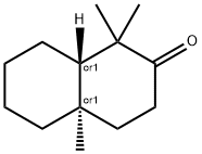 1,1,10-Trimethyl-trans-decalone Structure