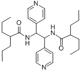 1,2-Bis(dipropylacetamido)-1,2-di-4-pyridylethane Structure