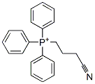 (3-cyanopropyl)triphenylphosphonium Structure