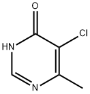 5-CHLORO-6-METHYLPYRIMIDIN-4(1H)-ONE, 7752-72-9, 结构式