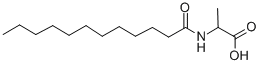 N-ラウロイル-β-アラニン 化学構造式