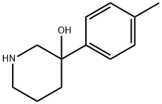3-(4-METHYLPHENYL)-3-PIPERIDINOL Structure