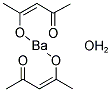 バリウムアセチルアセトナート 水和物 化学構造式