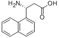 (R)-3-氨基-3-(1-萘基)-丙酸,775280-91-6,结构式