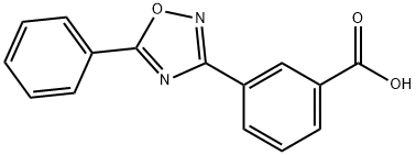 3-(5-PHENYL-1,2,4-OXADIAZOL-3-YL)BENZOIC ACID Structure