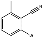 2-BROMO-6-METHYLBENZONITRILE 化学構造式