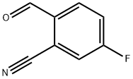 2-氰基-4-氟苯甲醛 结构式