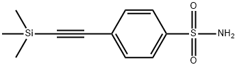 BenzenesulfonaMide, 4-[2-(triMethylsilyl)ethynyl]- Structure