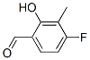 Benzaldehyde, 4-fluoro-2-hydroxy-3-methyl- (9CI) Structure