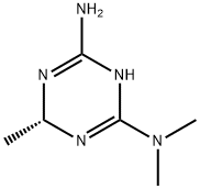 1,3,5-Triazine-2,4-diamine,1,6-dihydro-N,N,6-trimethyl-,(+)-(9CI) Structure